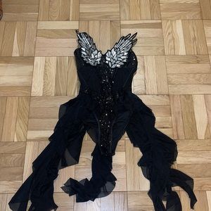 Dark angel one piece costume